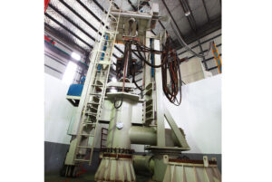 3000KG vacuum self-consumption electric arc furnace